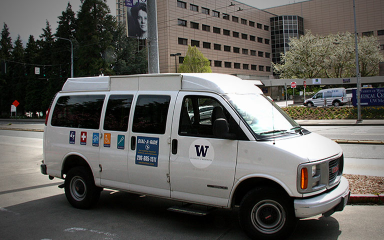 dial-a-ride shuttle van